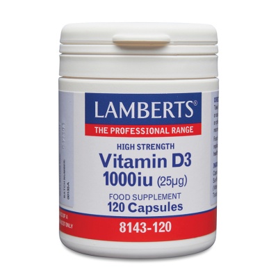 Lamberts Vitamin D3 1000iu 120 caps